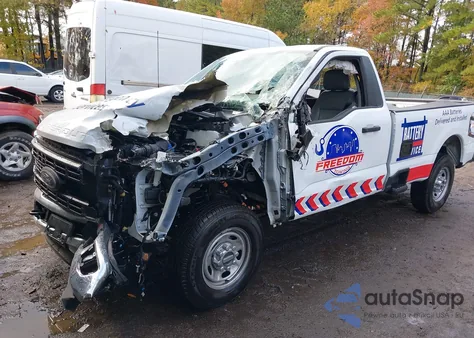 2025 Ford F-250 Xl из США, поврежденный, VIN 1FTBF2AT4SEC54215